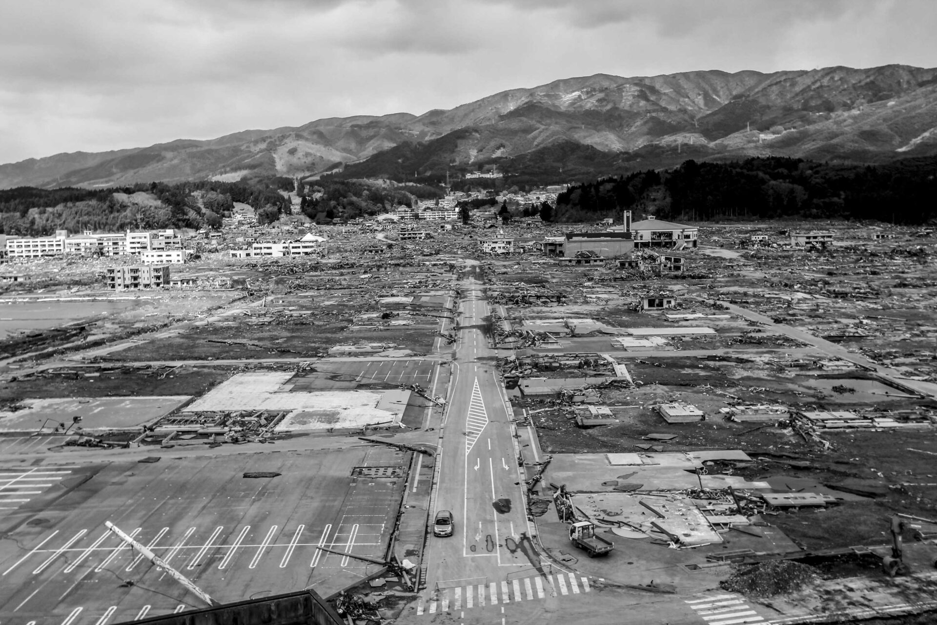 Serie Tsunami en Japón. Florencia Visconti.